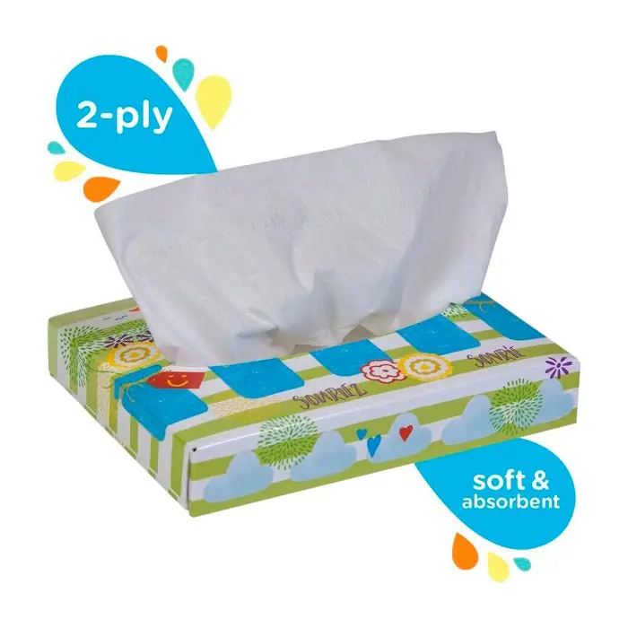 Kleenex 2-ply Facial Tissue, 48 Tissues Per Box, 64 Boxes Free Shipping